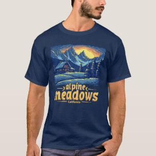 Camiseta Alpino Meadows Ski California Tee