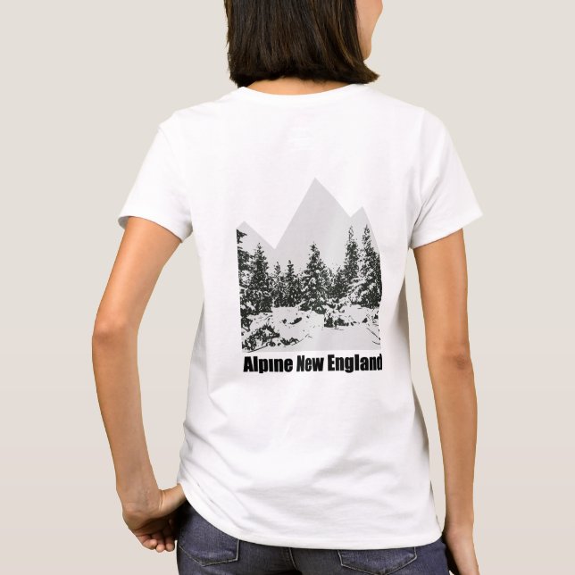 Camiseta Alpino New England (Verso)
