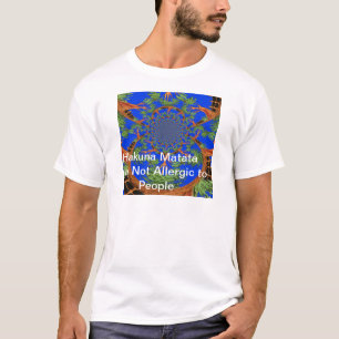 Camiseta Alquimia de Acácia: Não Sou Alérgico às Pessoas Ar