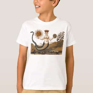 Camiseta Alquimia Simbólica com Sol e Lua