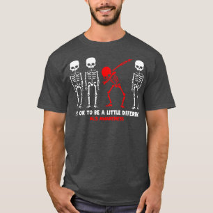 Camiseta ALS Consciente Está Tudo Bem Ser Um Pouco Diferent