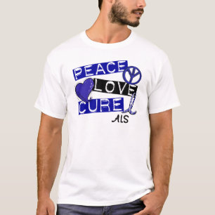 CAMISETA ALS DA CURA DO AMOR DA PAZ