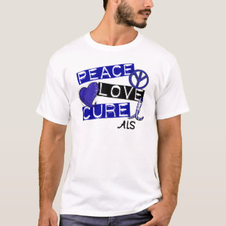 CAMISETA ALS DA CURA DO AMOR DA PAZ