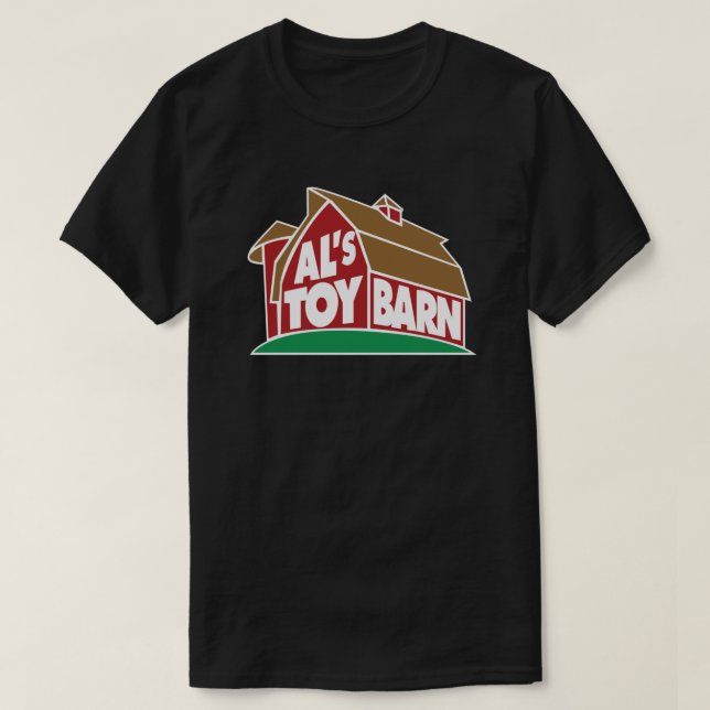 Camiseta Al's Toy Barn (Original) (Frente do Design)