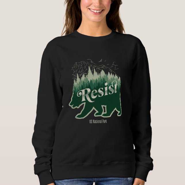 CAMISETA ALT NATIONAL PARK SERVICE RESIST (Frente)