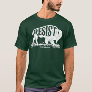 Camiseta ALT US National Park Service Resiste T Bison Vinta