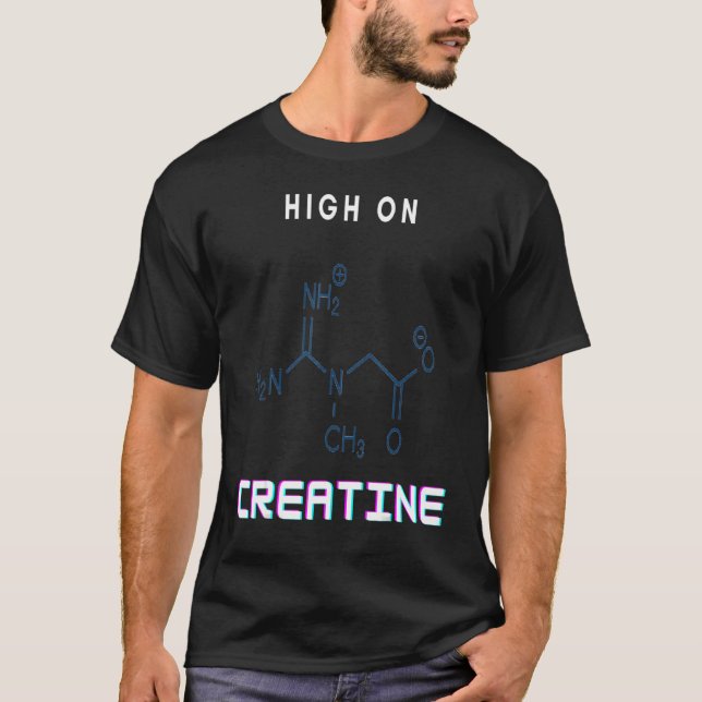Camiseta Alta Potência Do Gym Na Creatina (Frente)