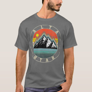Camiseta Alta Ski Utah Souvenir Skier Skibot Snowboard M