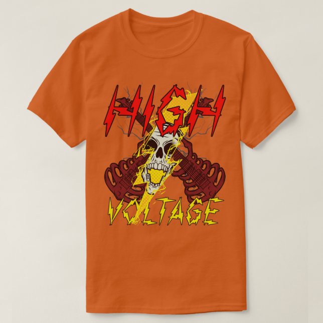 Camiseta Alta tensão (Frente do Design)