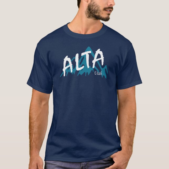 Camiseta Alta Utah Mounates (Frente)