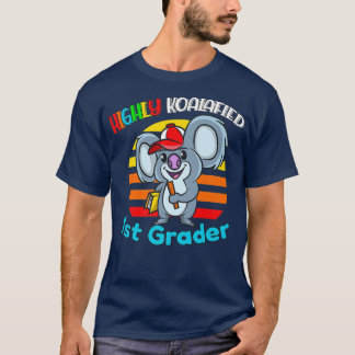 Camiseta Altamente Koalafied 1 ruas De Volta À Escola Koala