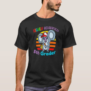 Camiseta Altamente Koalafied 5 De Volta À Escola Koala B
