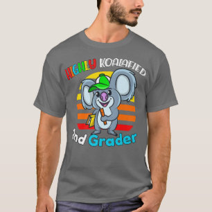 Camiseta Altamente Koalafied segundo Grader De Volta À Esco