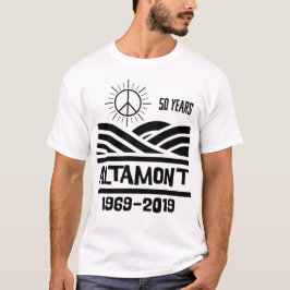 Camiseta Altamont Speedway 1969-2019 50º Aniversário