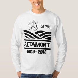 Camiseta Altamont Speedway 1969-2019 50º Aniversário