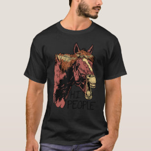 Camiseta Altas Pessoas, Hor Equestre Equestre Equestrian Ri