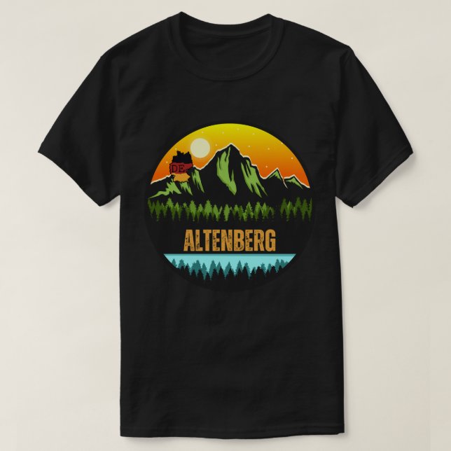 Camiseta Altenberg, Alemanha (Frente do Design)