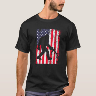 Camiseta Alteração de Segundo de Bandeira Americana