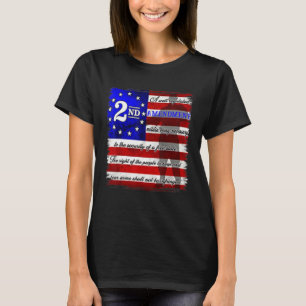 Camiseta Alteração De segundo Patriótica E Divertida Para A