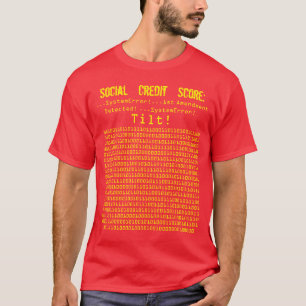 Camiseta Alteração Detectada na Pontuação de Crédito S