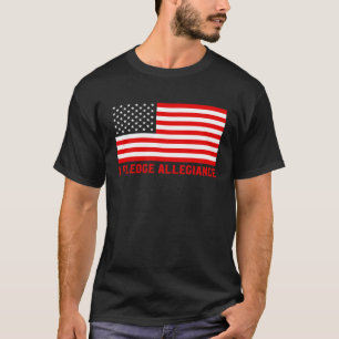 Camiseta Alteração do segundo de bandeira da Freedom Over M