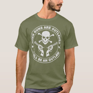 Camiseta Alteração do segundo de Controle de Armas para A