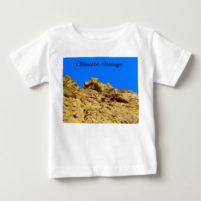 Camiseta Alterações climáticas cuidam do ambiente (Frente)