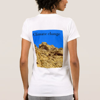 Camiseta Alterações climáticas cuidam do ambiente