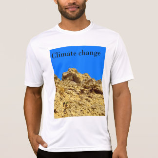 Camiseta Alterações climáticas cuidam do ambiente