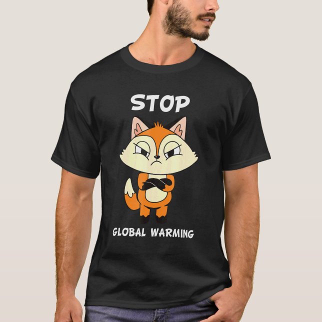 Camiseta Alterações climáticas Proteção climática (Frente)