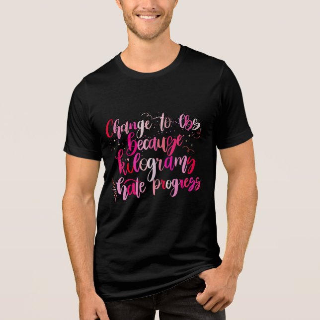 Camiseta Alterar para Libras (Frente)