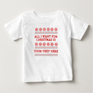 Camiseta Alterar TODO TEXTO adicionar nome Funny Christmas 