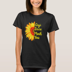 Camiseta Altere Qualquer Gigi De Texto Desde O Mês De Gira