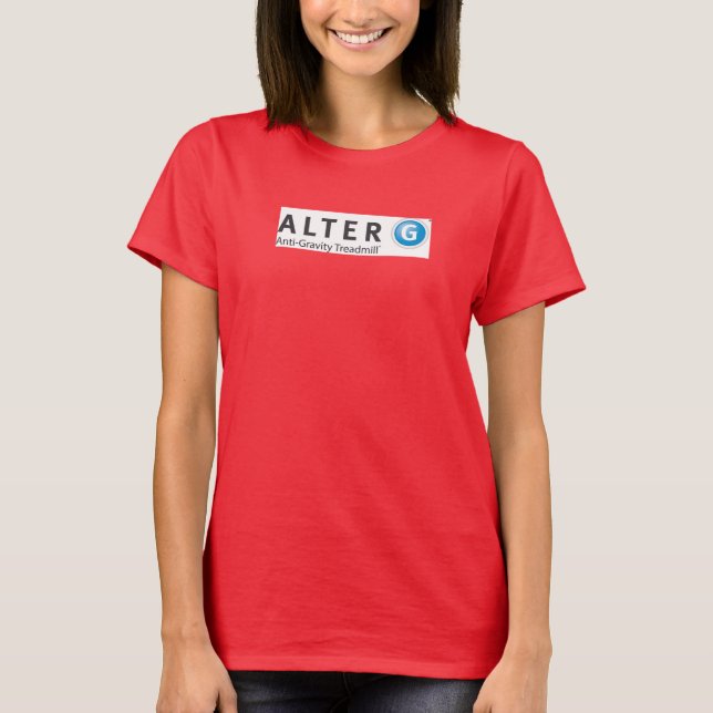 Camiseta AlterG: Tee feminino (Frente)