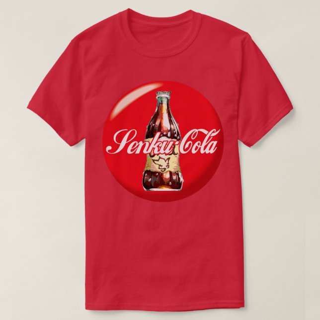 Camiseta Alternativa Senku Cola (Frente do Design)