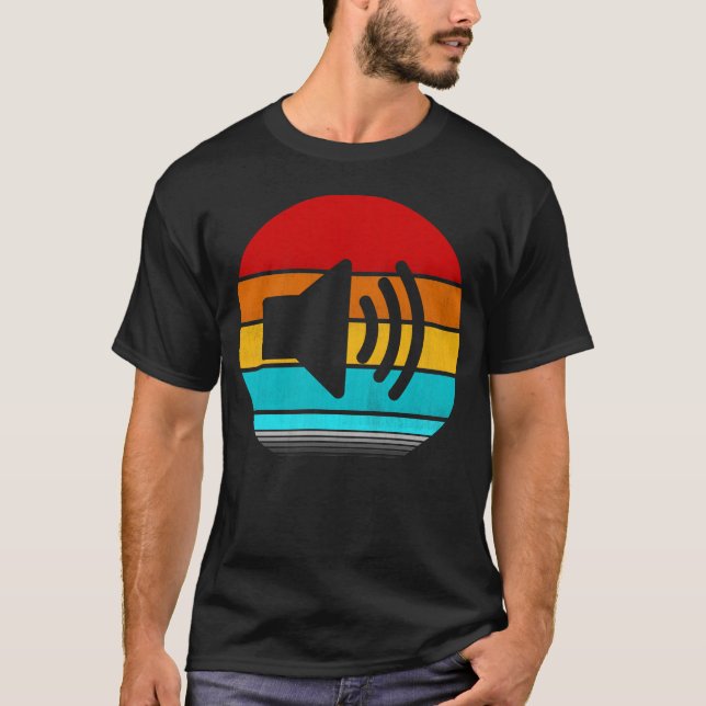 Camiseta altifalante (Frente)