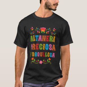 Camiseta Altiva, linda e orgulhosa Latina bonita
