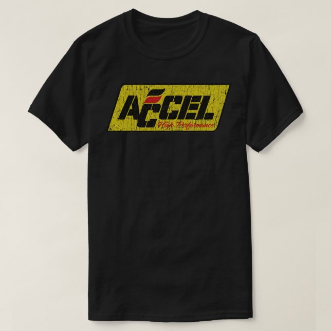 Camiseta Alto desempenho do Accel 1972 (Frente do Design)
