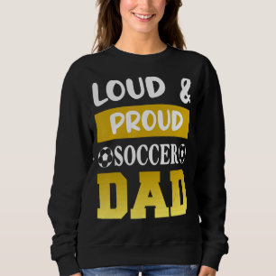 Camiseta Alto e Orgulhoso Pai Esporte Jogadores Pais Pai