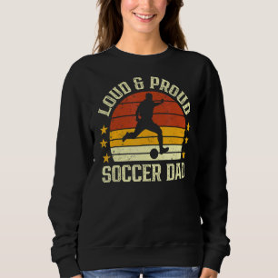 Camiseta Alto e Orgulhoso Pai Esporte Jogadores Pais Pai