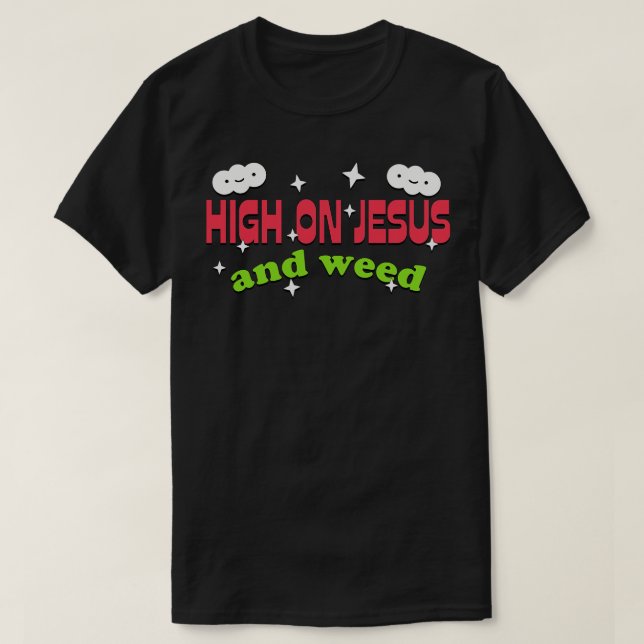 Camiseta Alto Em Jesus E Semana (Frente do Design)