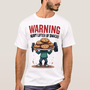 Camiseta Alto-falante de lanches