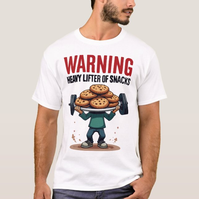 Camiseta Alto-falante de lanches (Frente)