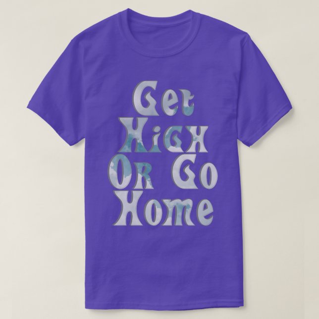 Camiseta Alto Ou Ir Para Casa (Frente do Design)