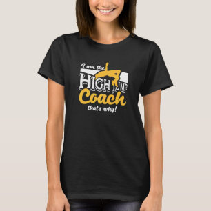 Camiseta Alto Salto do Treinador de Atalho na Faixa e no Ca