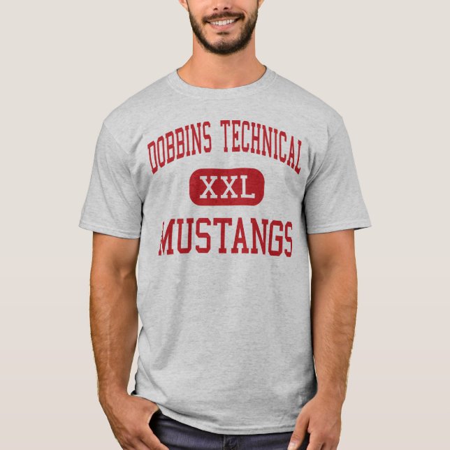 Camiseta Alto técnico dos Dobbins - mustang - - (Frente)