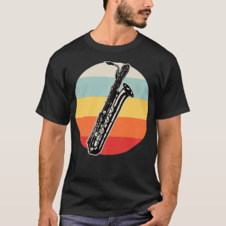 Camiseta Alto Tenor Soprano Bari Baritone Sax Saxofone