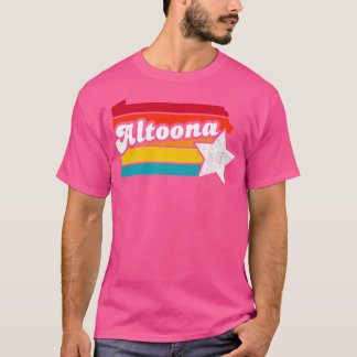 Camiseta Altoona Pensilvânia Vintage em desgosto Souvenir 2