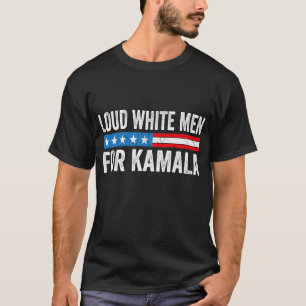 Camiseta Altos Homens Brancos Para Kamala Harris Kamala Par