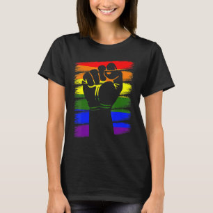 Camiseta Altura do indicador de orgulho gay Lgbt Q Legal do